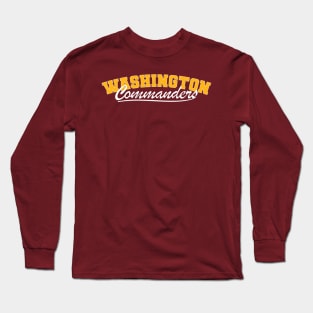 Washington Commanders Long Sleeve T-Shirt